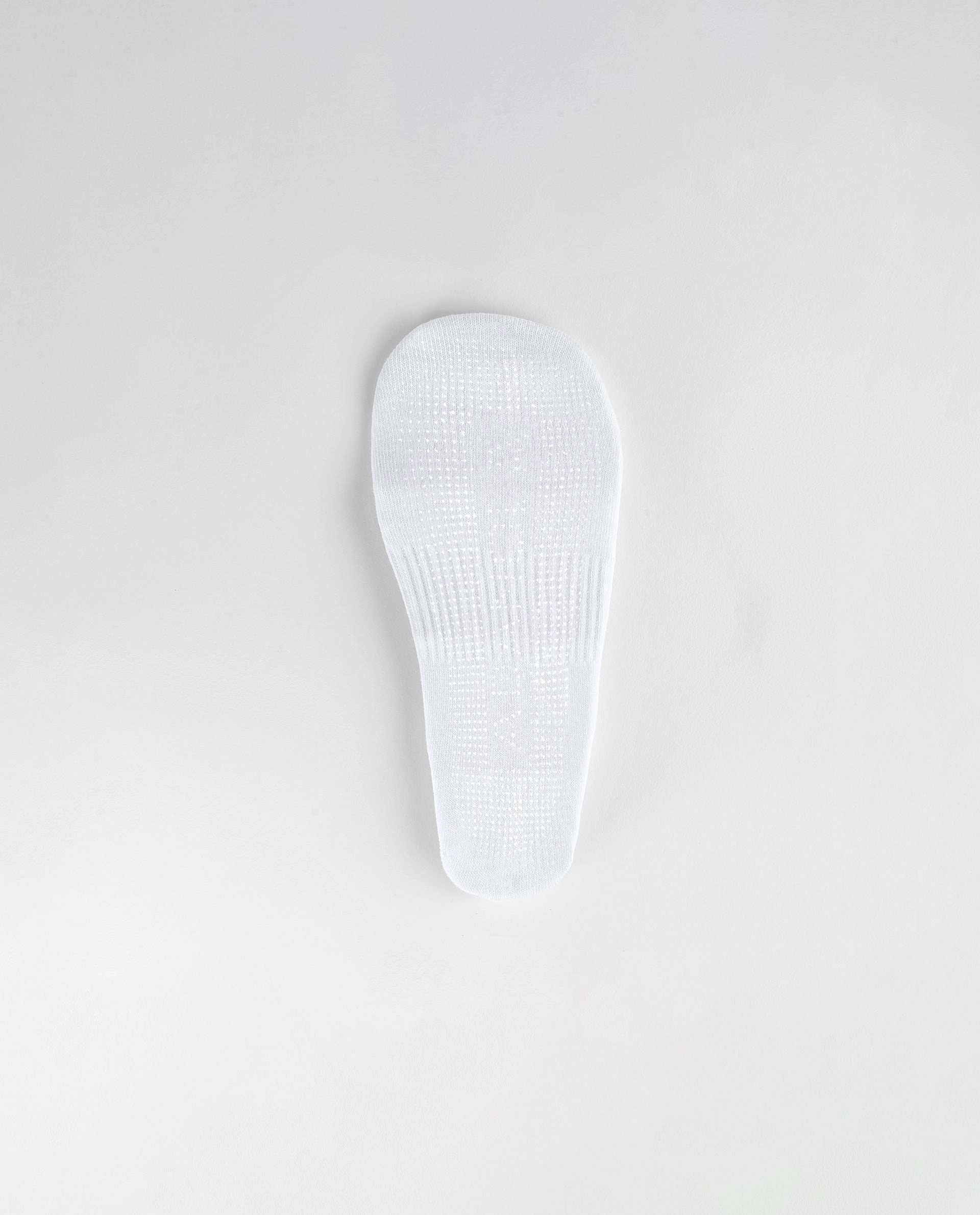 2 Pack Pilates Grip Socks - White, Graphite Grey