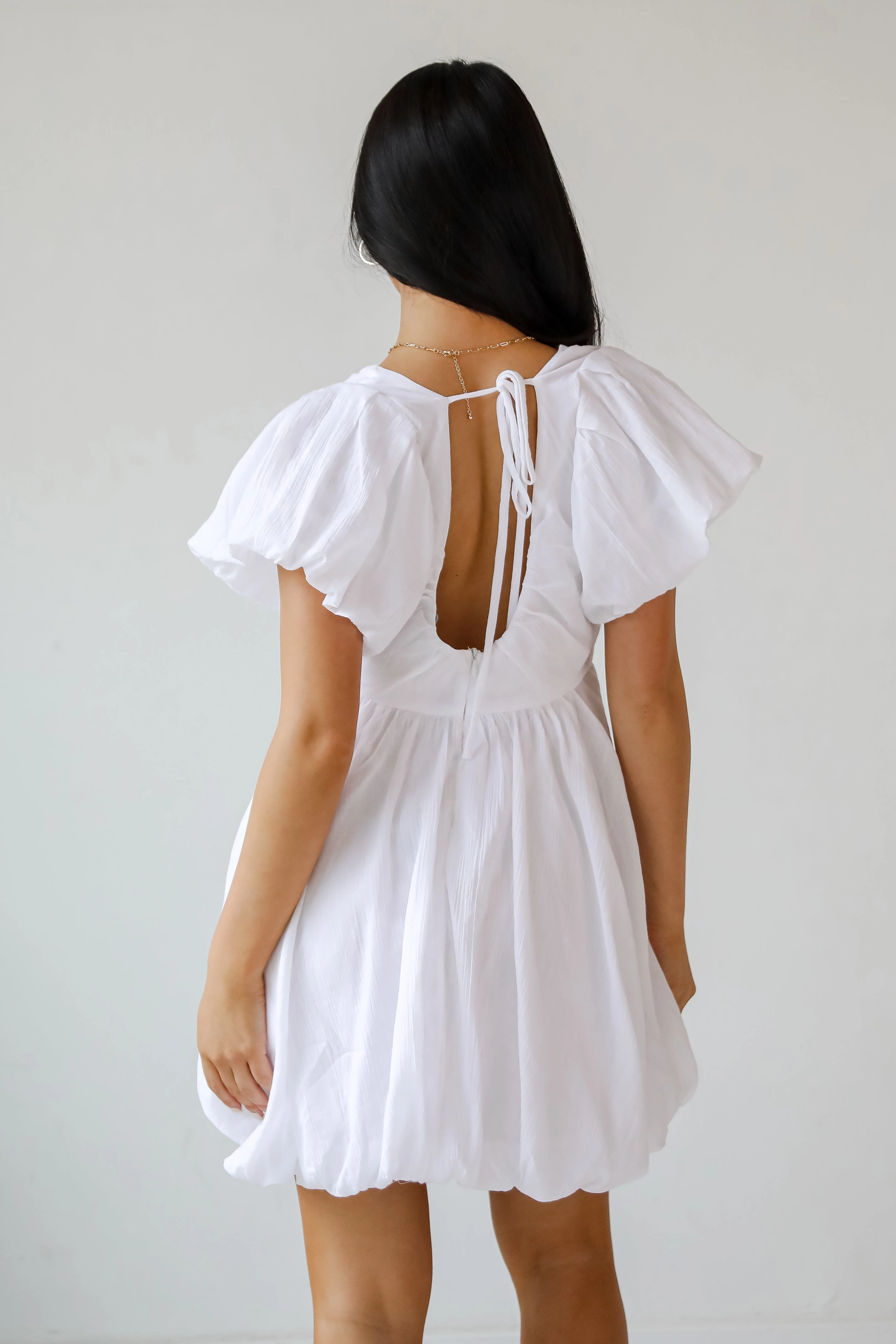 All The Charm Babydoll Mini Dress