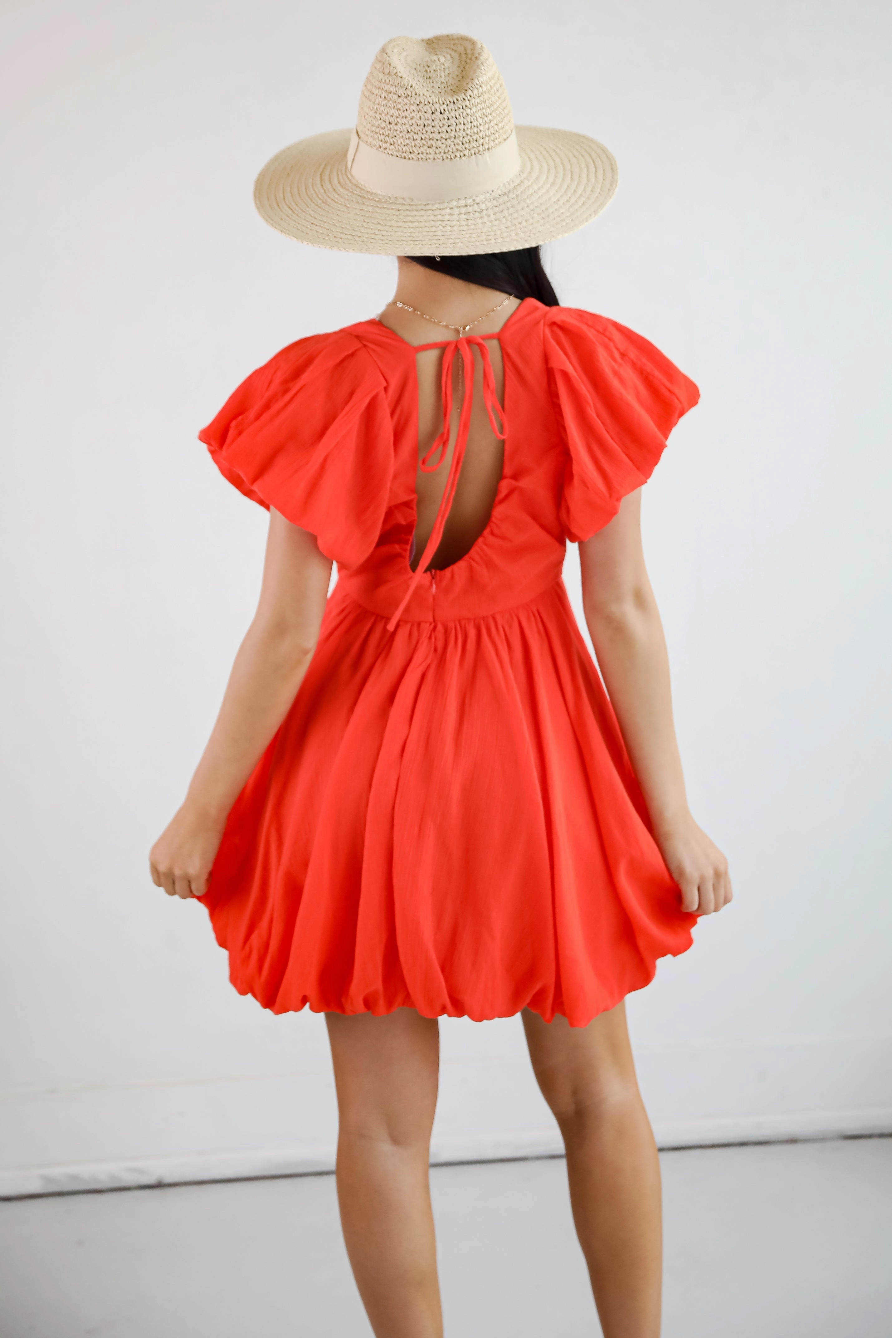All The Charm Babydoll Mini Dress