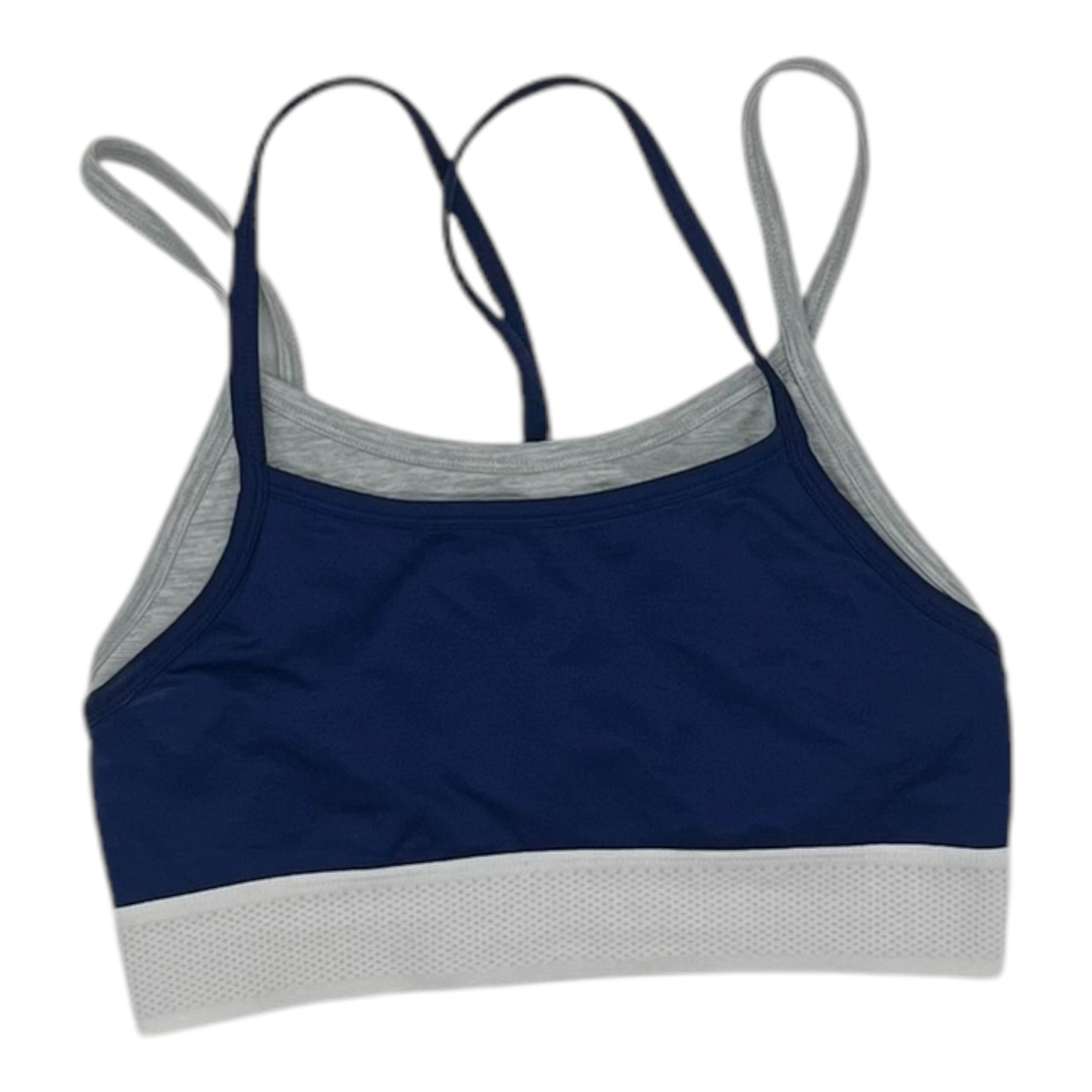 Athletic Bra By Clothes Mentor In Blue, Size:S