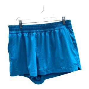 Athletic Shorts By Athleta In Blue, Size:L