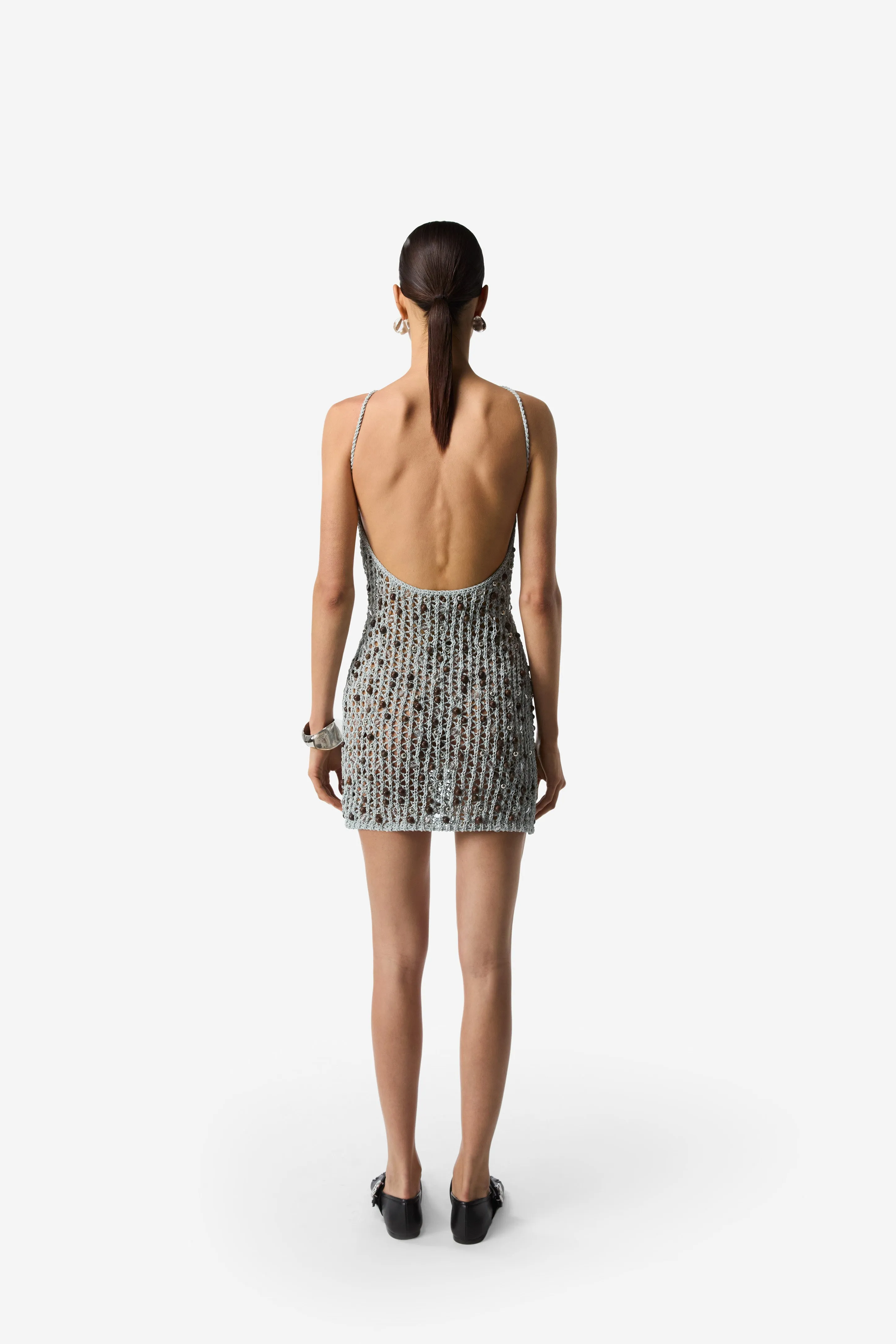 Beaded Knitted Dress