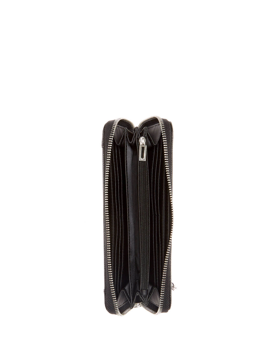 Black Brera Studded Large Wallet