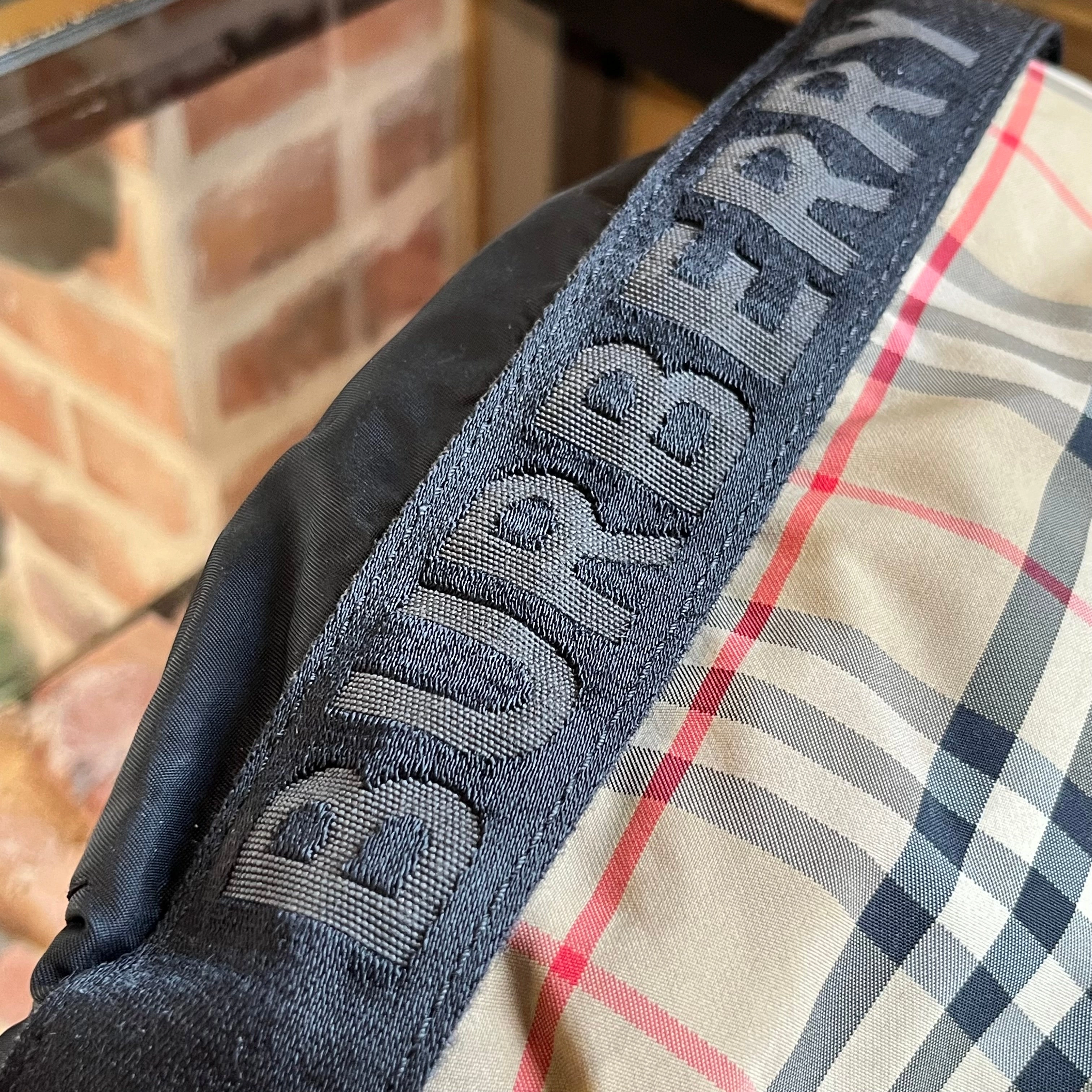 BURBERRY Sonny Vintage Check Nylon Belt Bag
