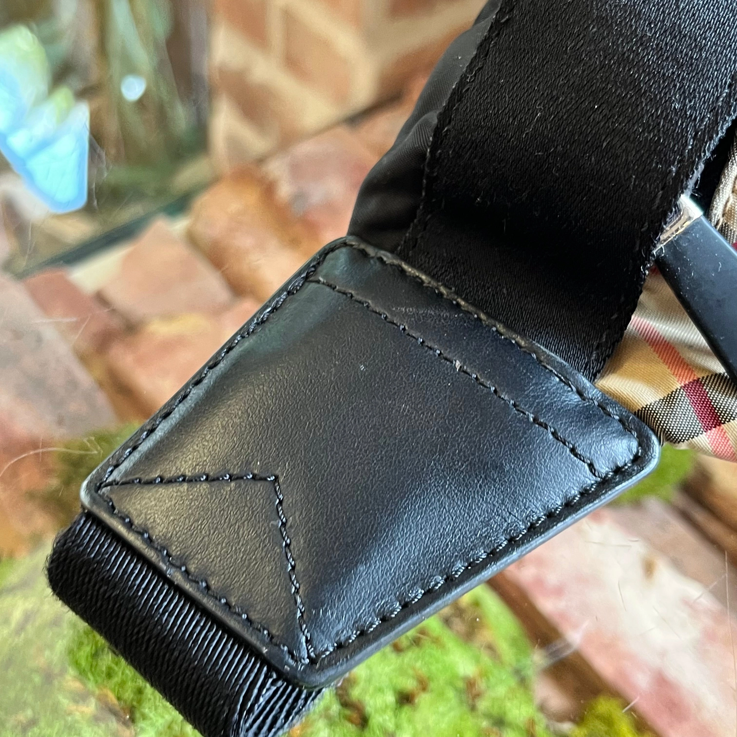 BURBERRY Sonny Vintage Check Nylon Belt Bag