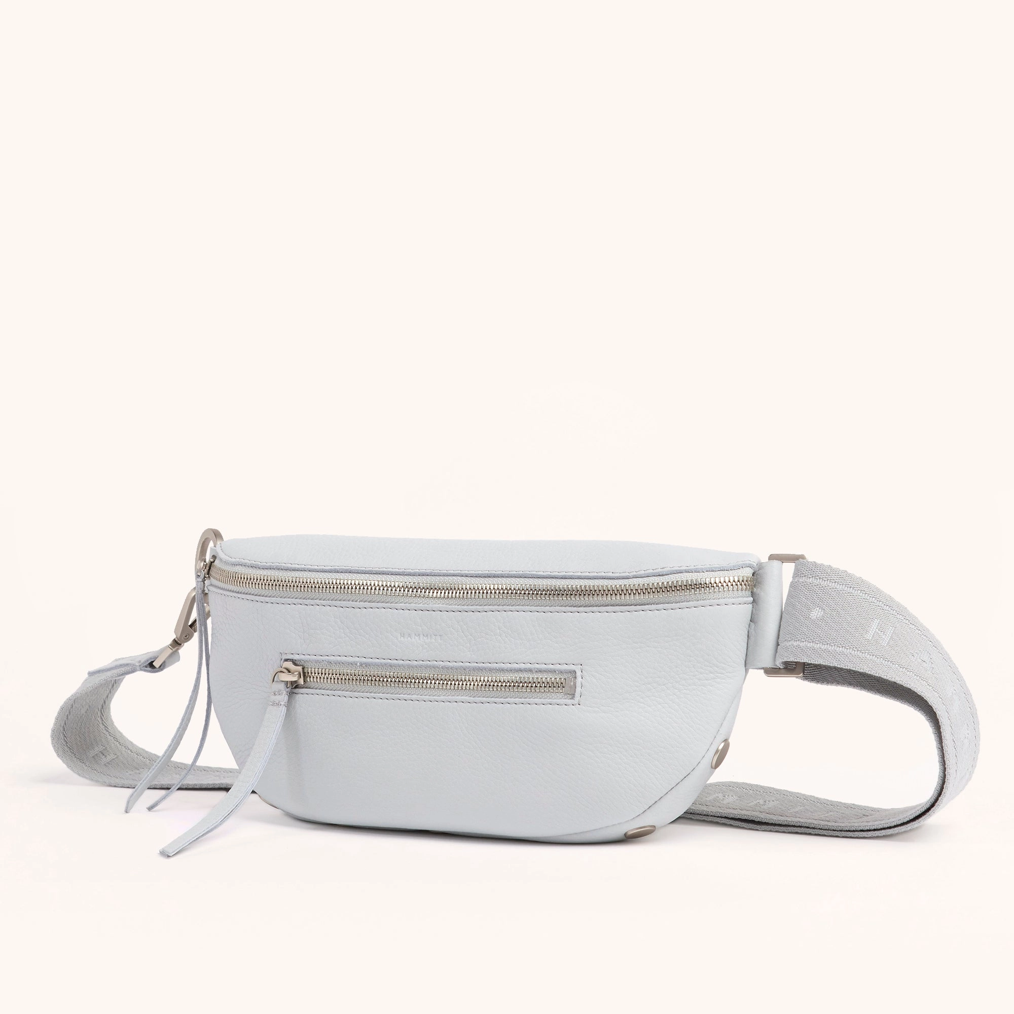 Charles Crossbody | Bluebird/Brushed Silver | Med