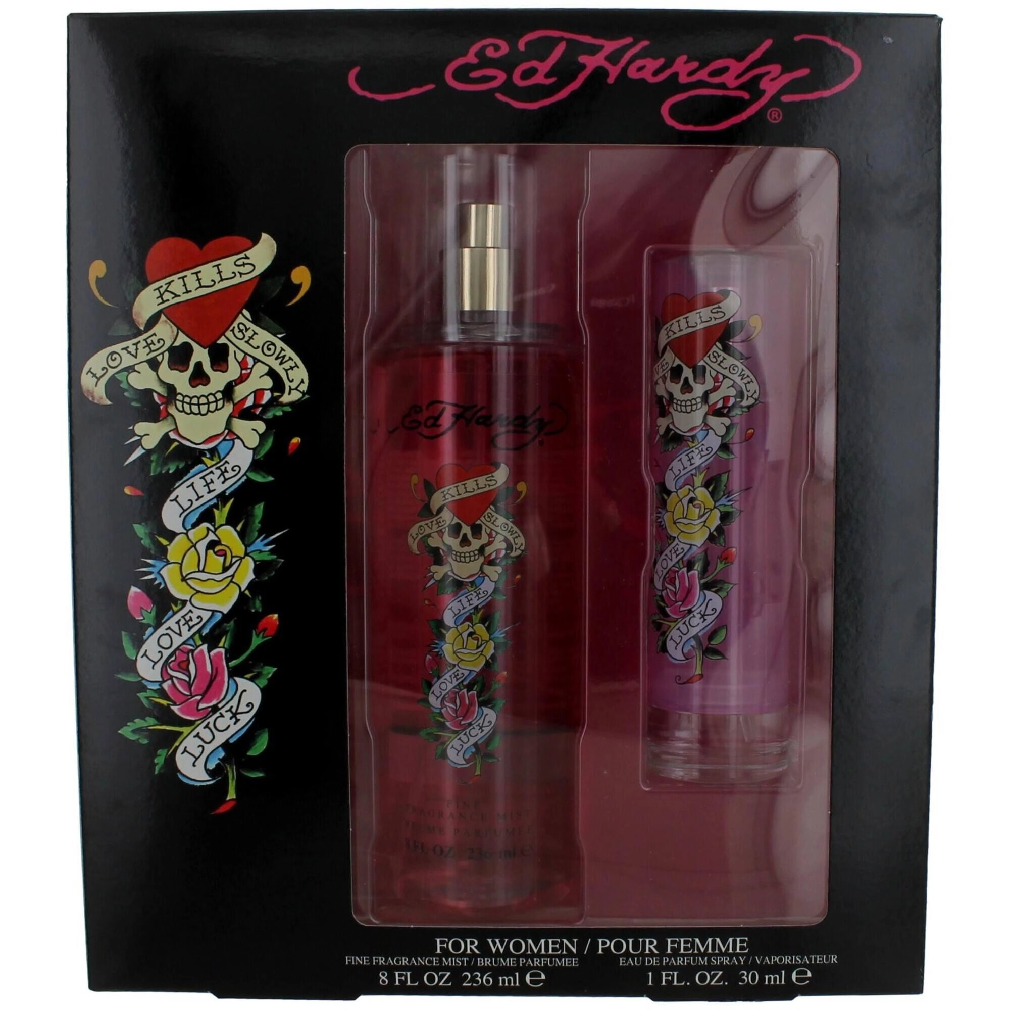 Christian Audigier Women's Gift Set - Ed Hardy Vibrant and Sexy Fragrance, 2 piece