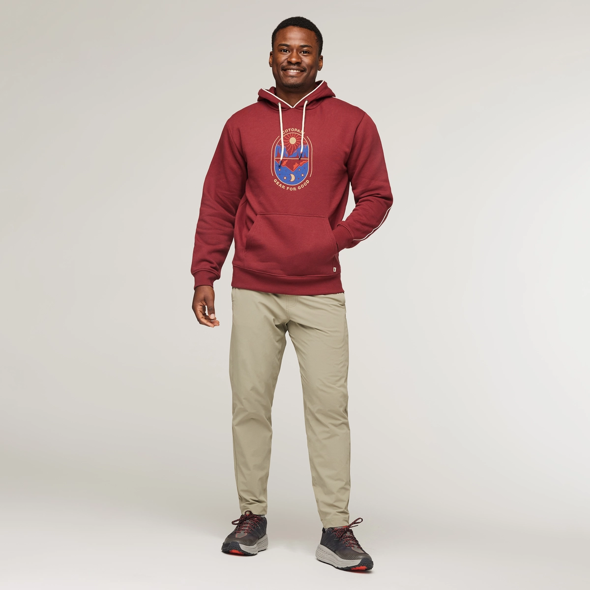 Day And Night Pullover Hoodie - Men's