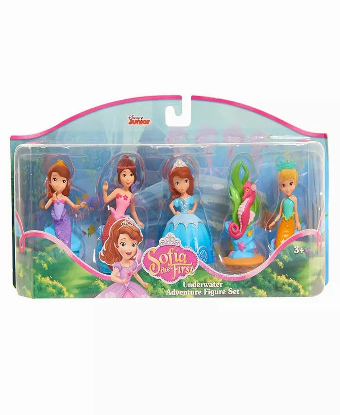 Disney Junior Sofia the First Royal Friends Underwater Adventure Mermaid Figure Set