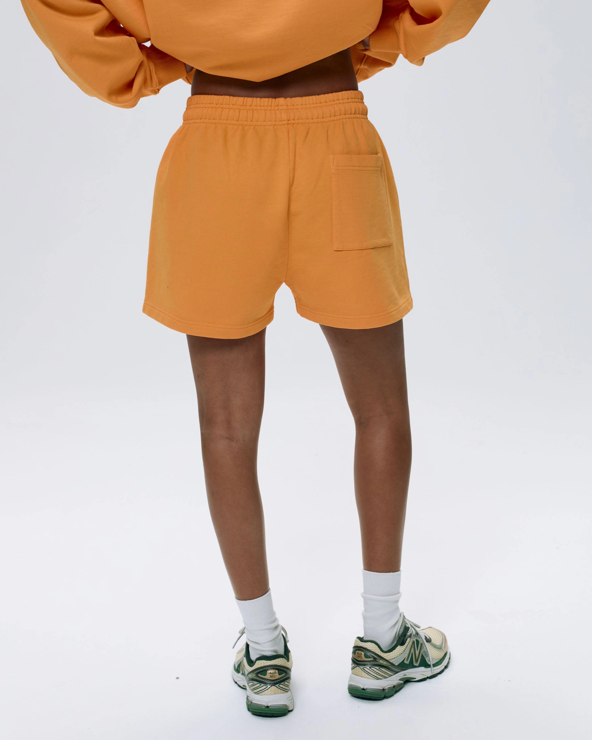 Distance Sweat Shorts - Mango Orange