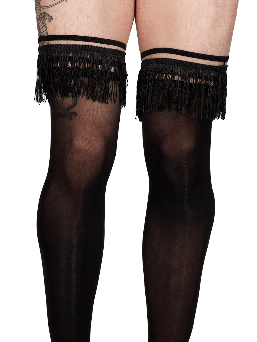 Flapper Thigh High Stockings
