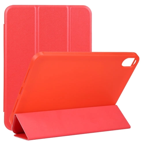 For iPad Mini 3-folding TPU Horizontal Flip Leather Tablet Case with Holder
