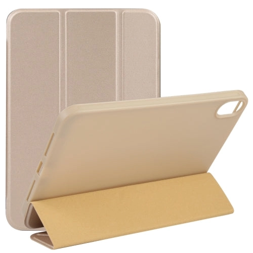For iPad Mini 3-folding TPU Horizontal Flip Leather Tablet Case with Holder