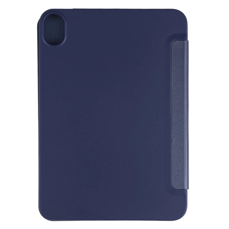For iPad Mini 3-folding TPU Horizontal Flip Leather Tablet Case with Holder