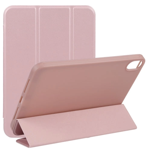 For iPad Mini 3-folding TPU Horizontal Flip Leather Tablet Case with Holder