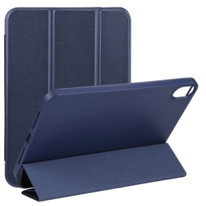 For iPad Mini 3-folding TPU Horizontal Flip Leather Tablet Case with Holder