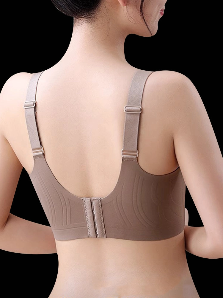 Full Coverage Deep V Seamless Bra