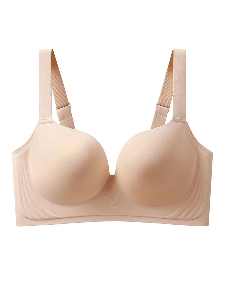 Full Coverage Deep V Seamless Bra