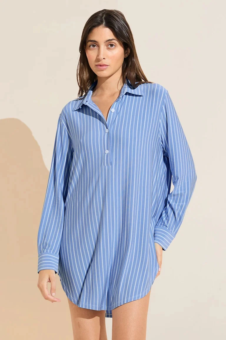Gisele Printed TENCEL™ Modal Boyfriend Sleepshirt