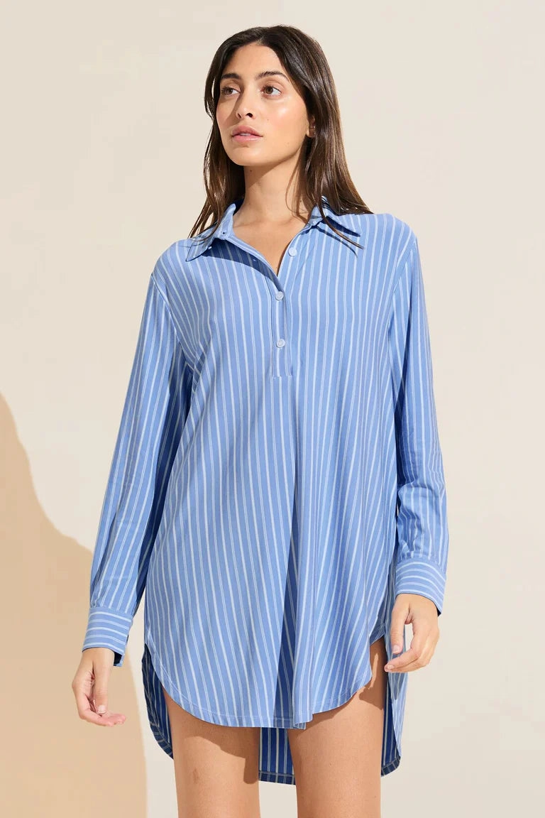 Gisele Printed TENCEL™ Modal Boyfriend Sleepshirt