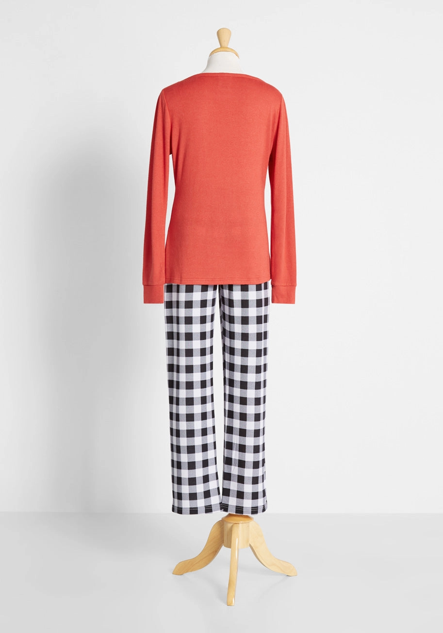 Home for the Holidays Pajama Set