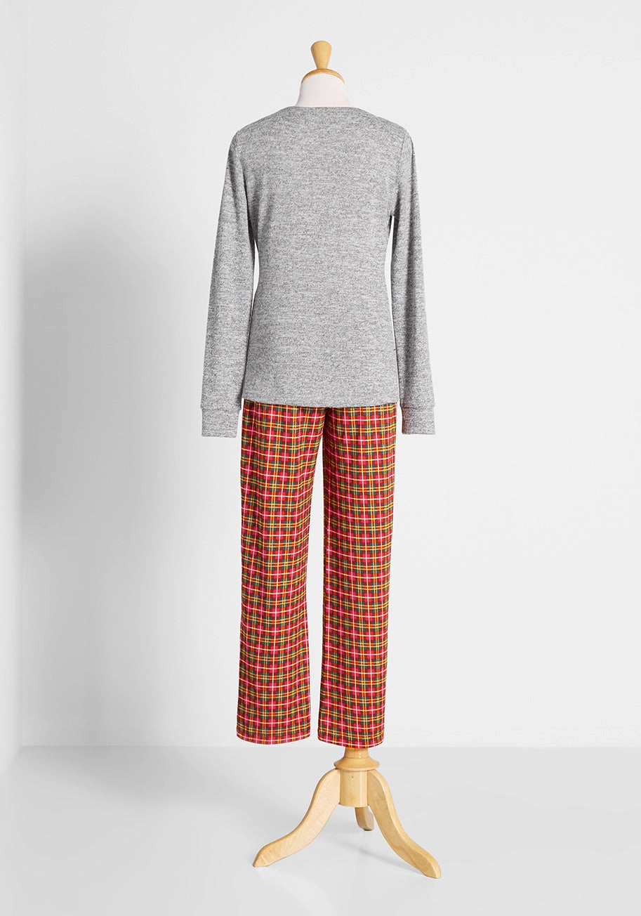 Home for the Holidays Pajama Set