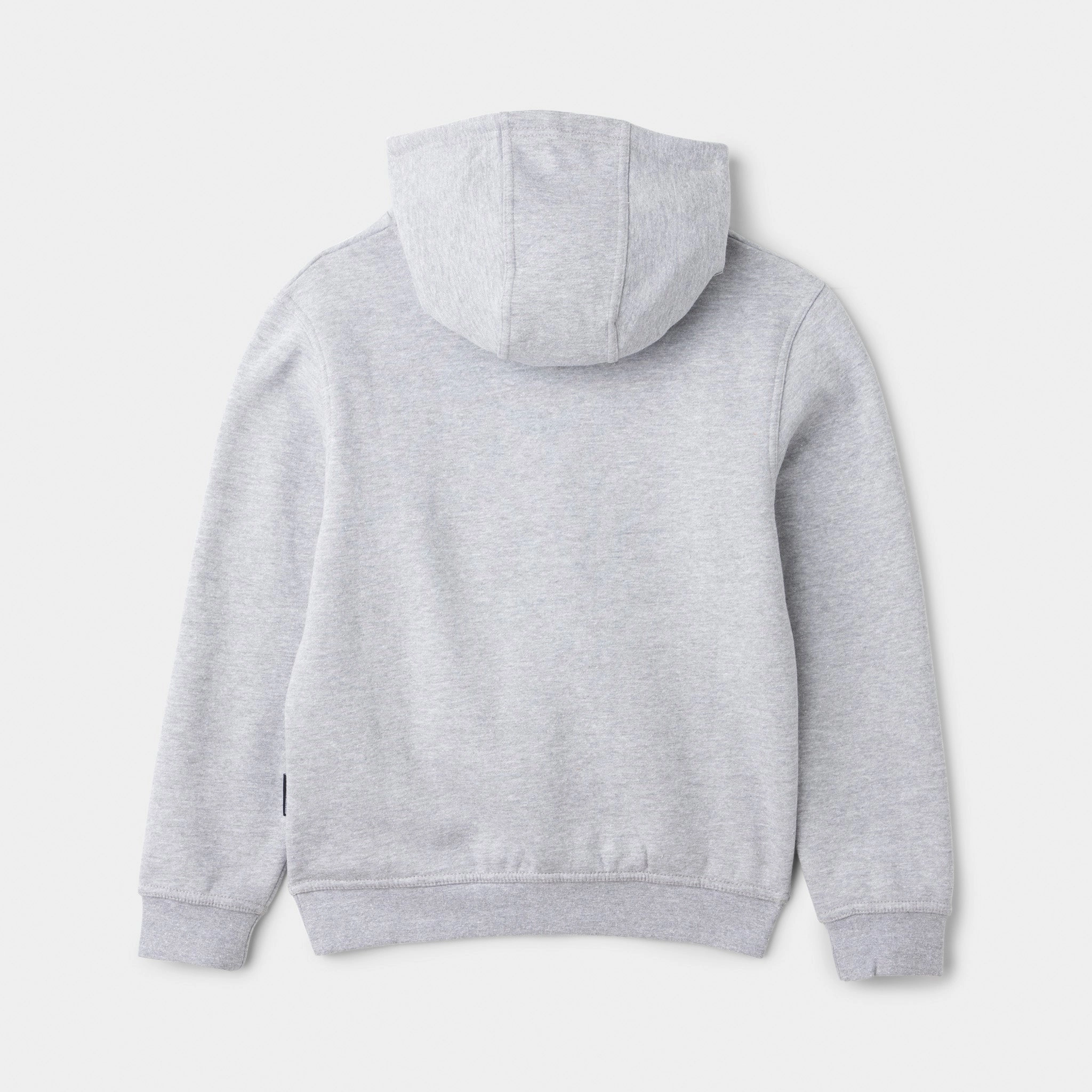 Hoodrich Junior Boys Tone V2 Pullover Hoodie Heather Grey / Blues