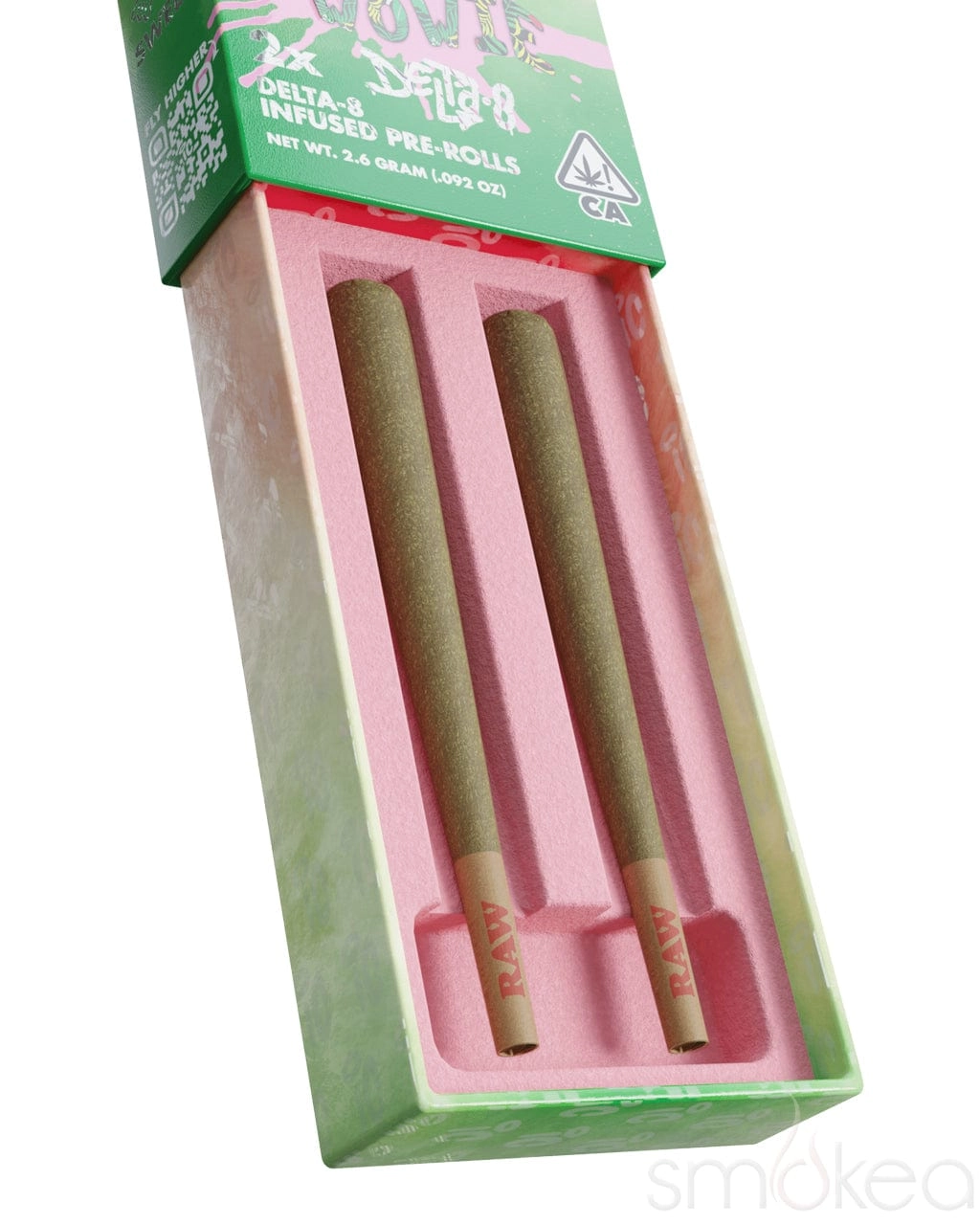 Indacloud King Size Delta 8 Pre-Rolls - Maui Wowie (2-Pack)