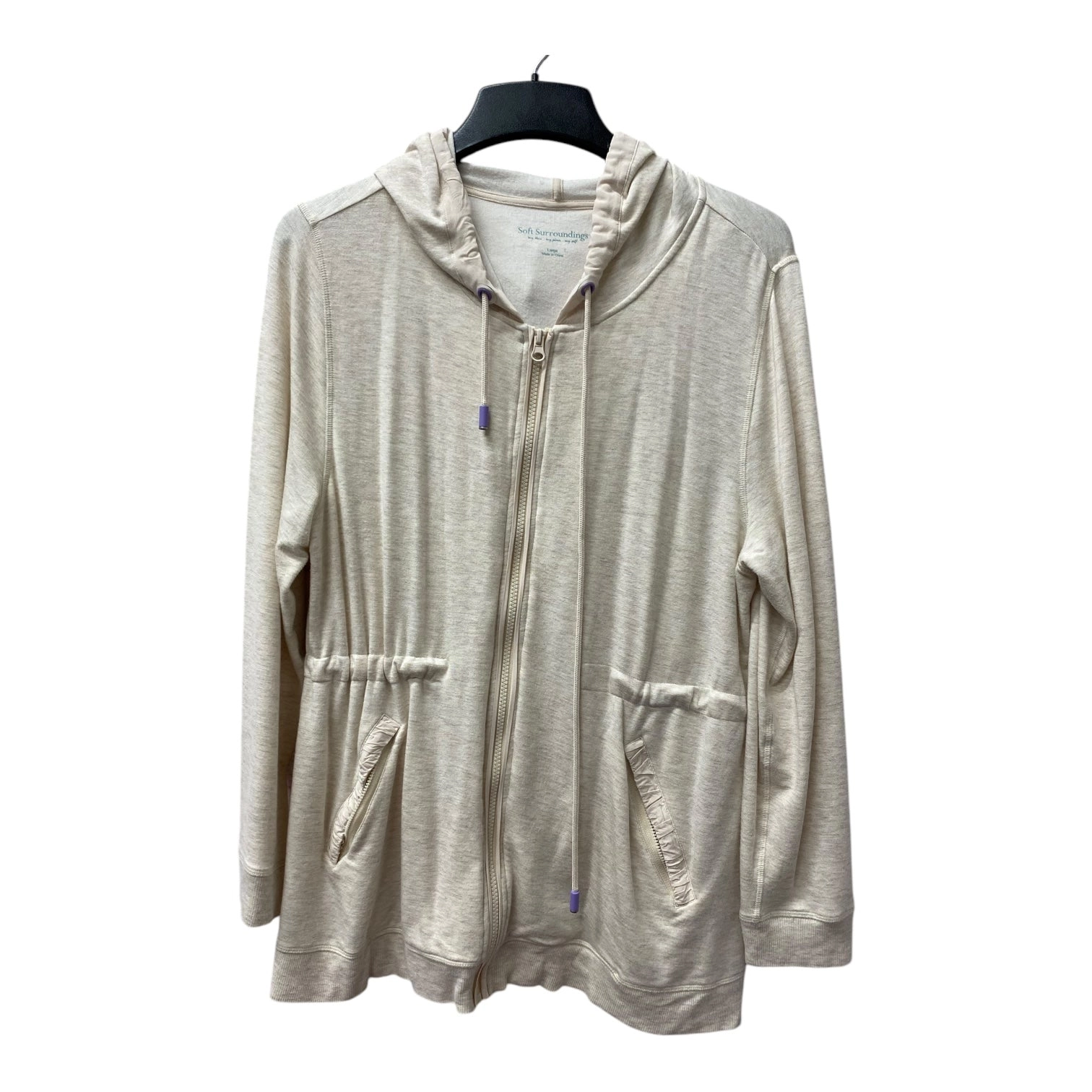 Jacket Other By Soft Surroundings In Cream, Size:L