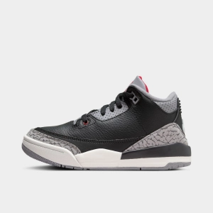 Jordan 3 Retro PS Black / Fire Red - Cement Grey
