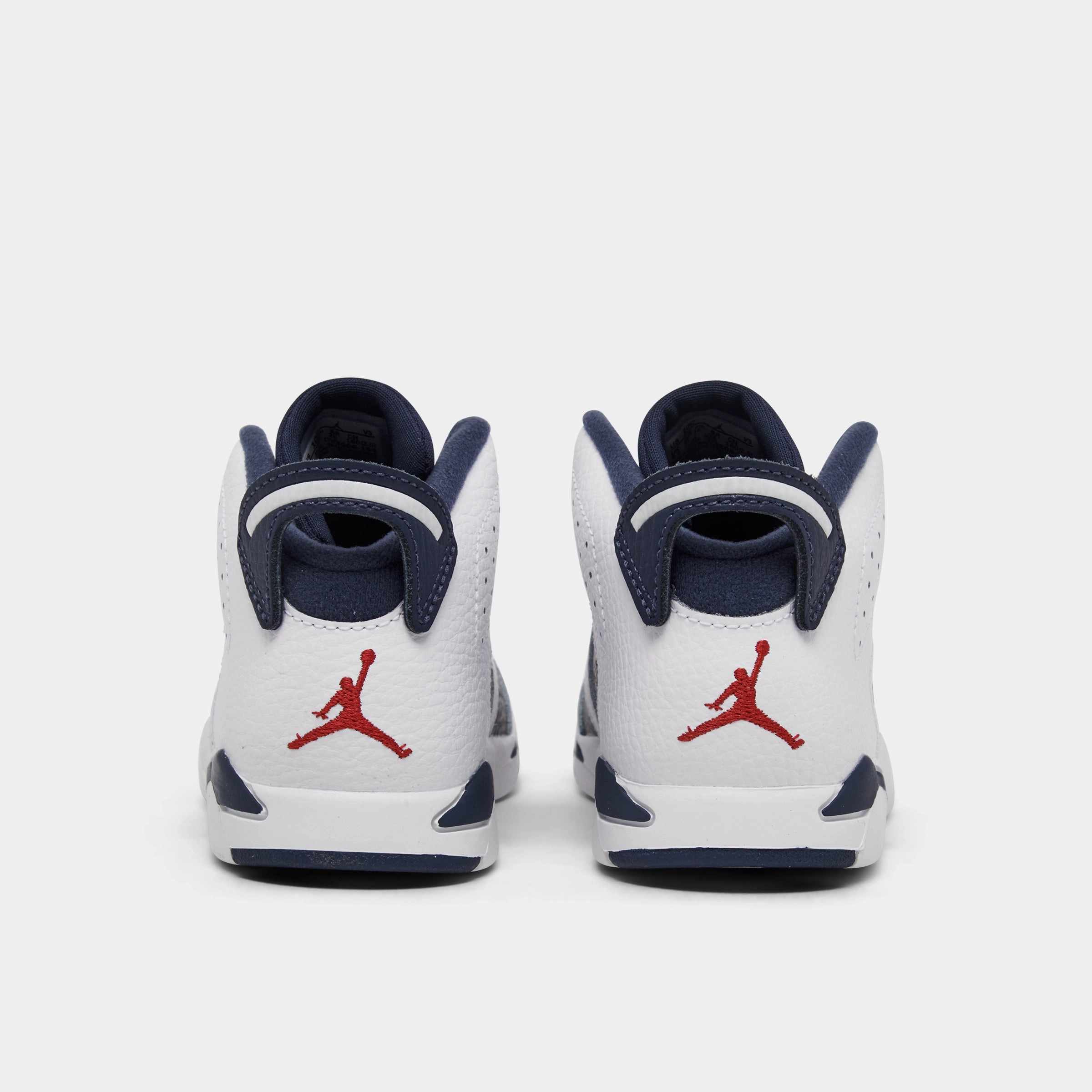 Jordan 6 Retro TD White / Varsity Red - Midnight Navy