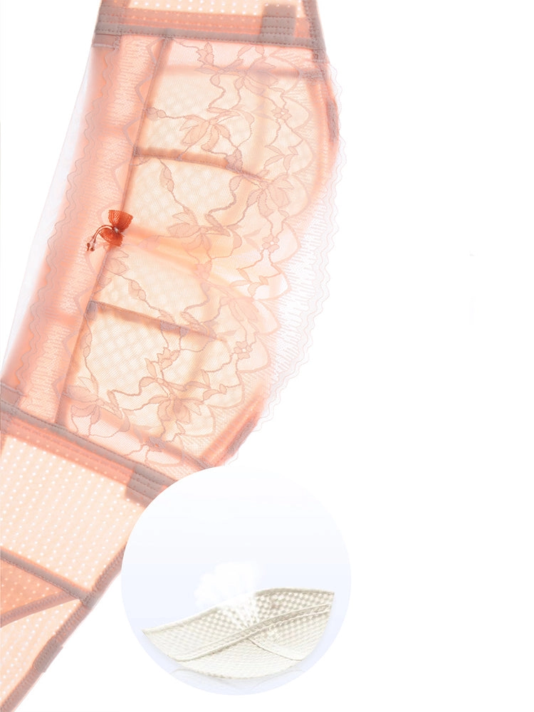 Lace Bandeau Strapless Wireless Bras for Women