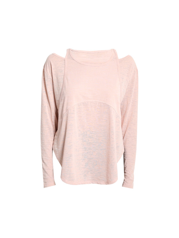 Long Sleeve Lightweight Yoga Compression Workout Tops Athletic Wear Shirts