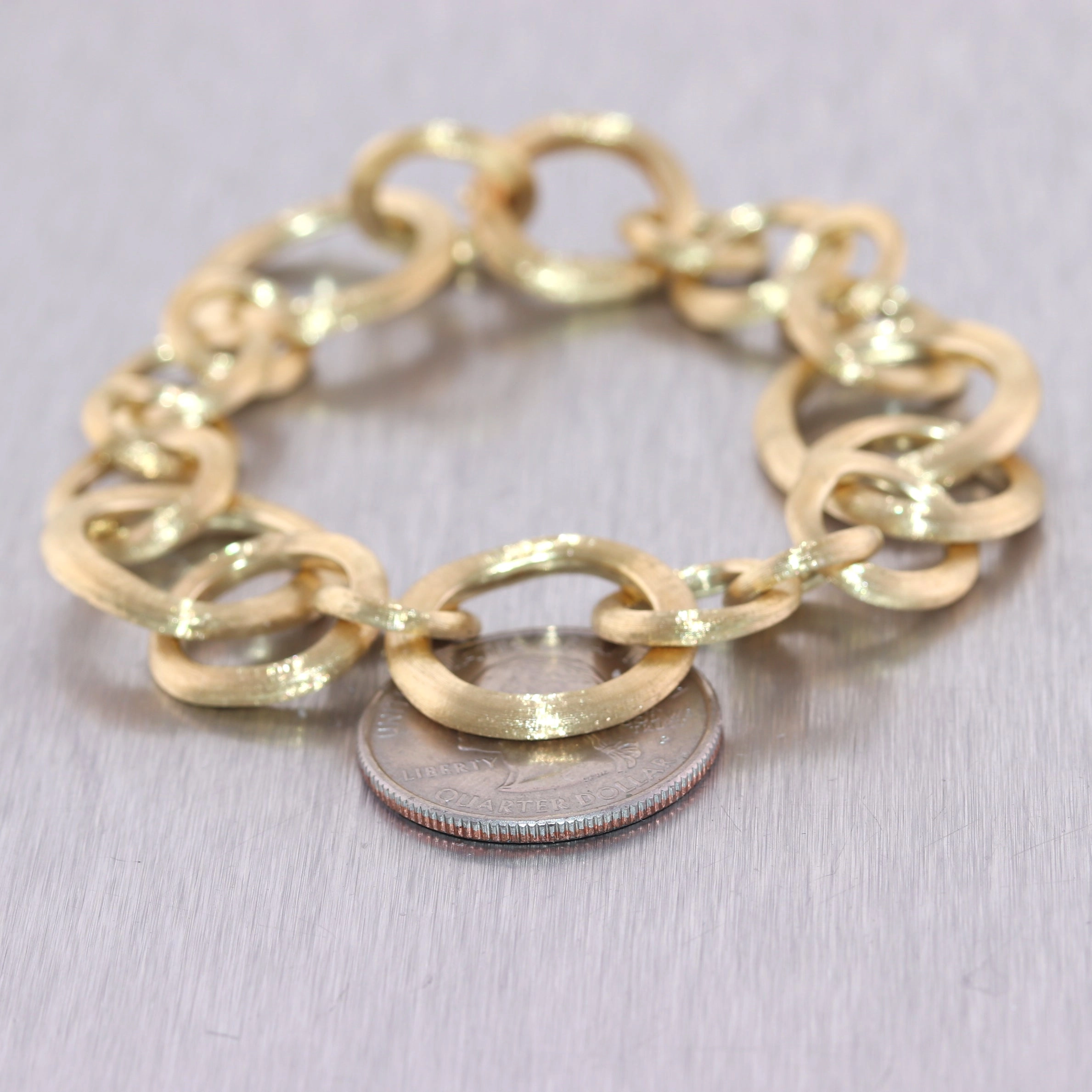 Marco Bicego 18k Yellow Gold Jaipur Collection Small Gauge Bracelet