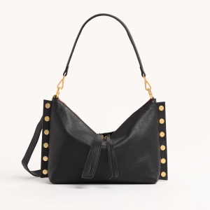 Mr. G | Black/Brushed Gold Red Zip | Med