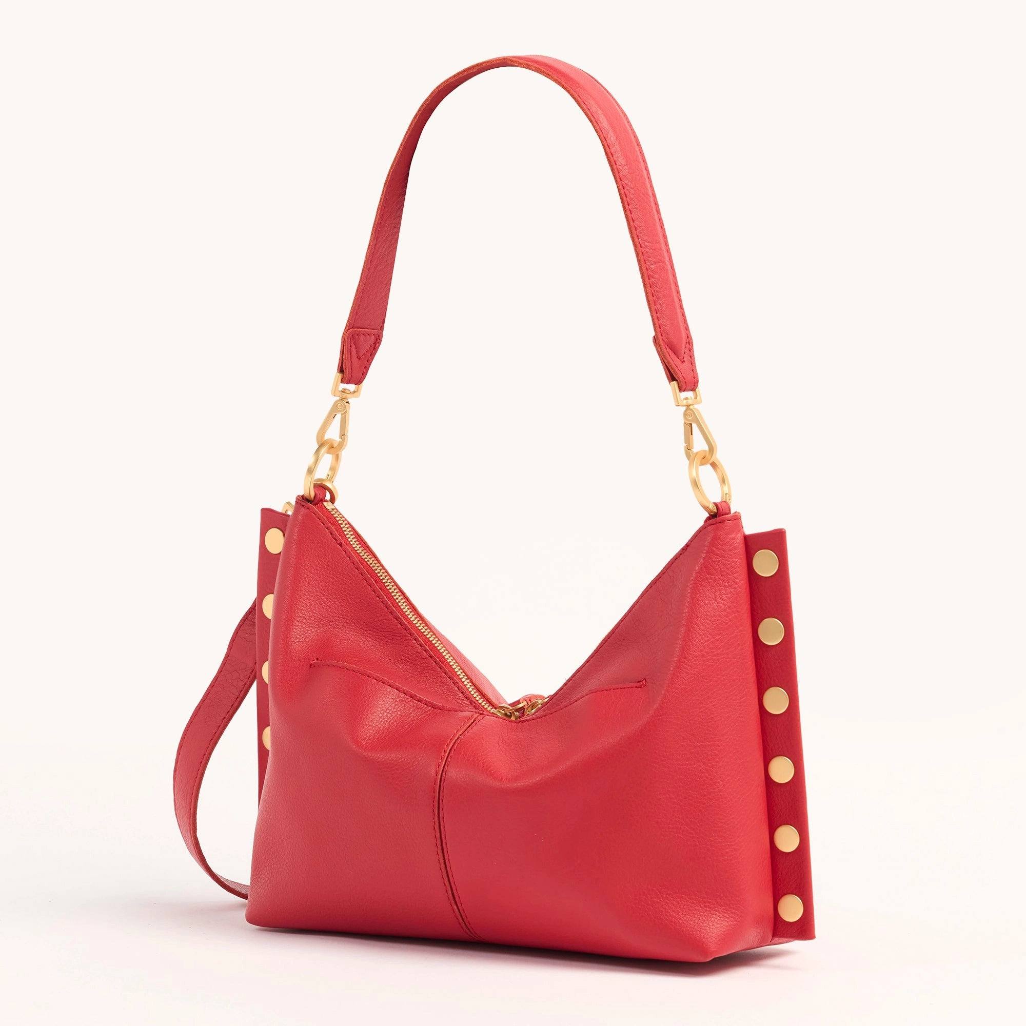 Mr. G | Poppy Red/Brushed Gold | Med