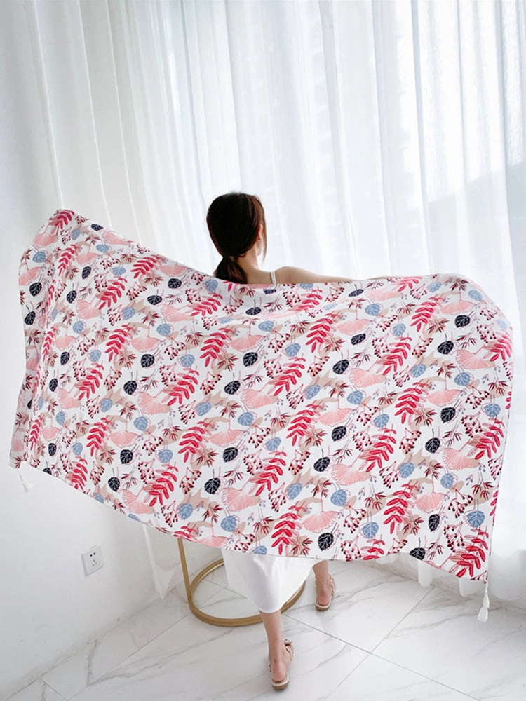 Multi Print Beach Sun Protection Cover Beach Towel