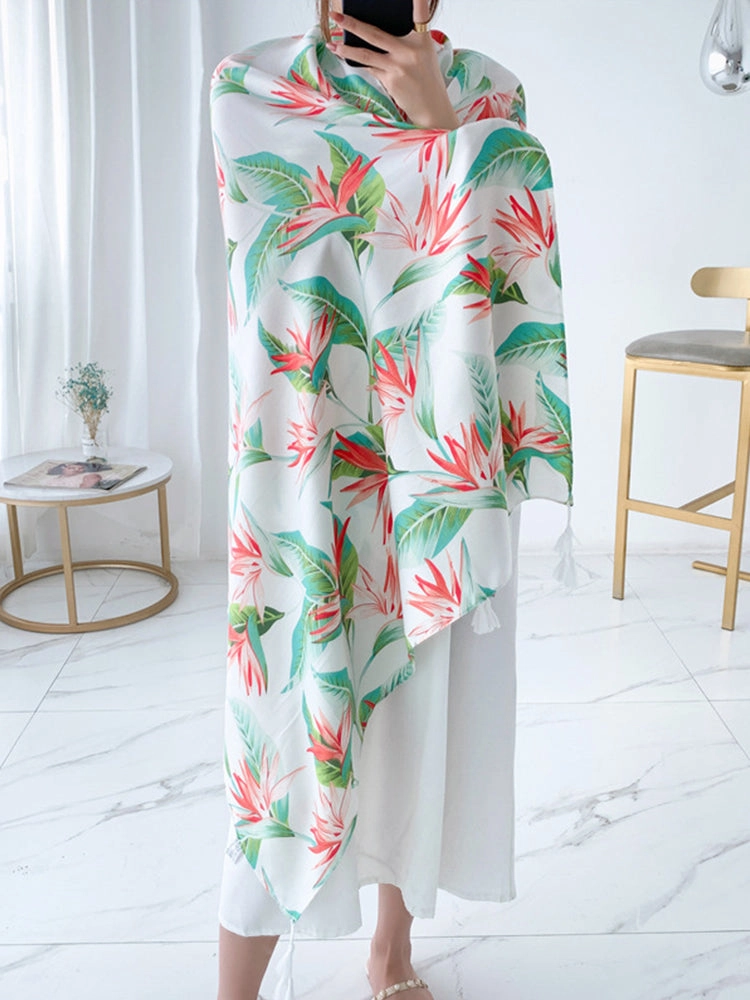 Multi Print Beach Sun Protection Cover Beach Towel