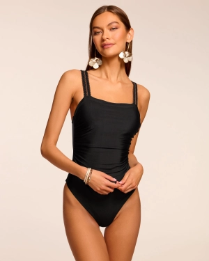 Myra Embroidered One Piece Swimsuit