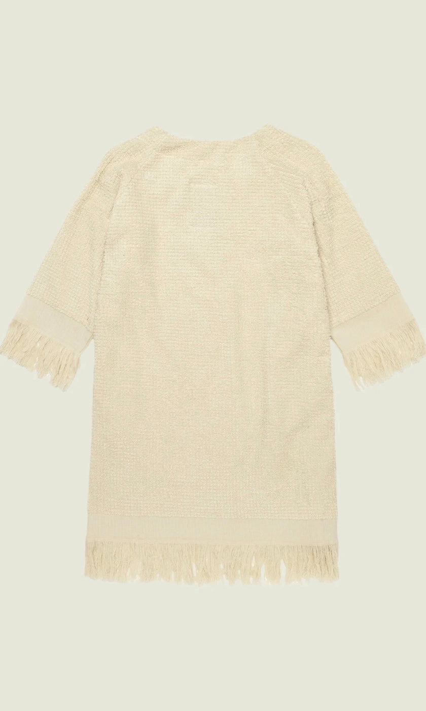 OAS Odilia Terry Dress - Ecru