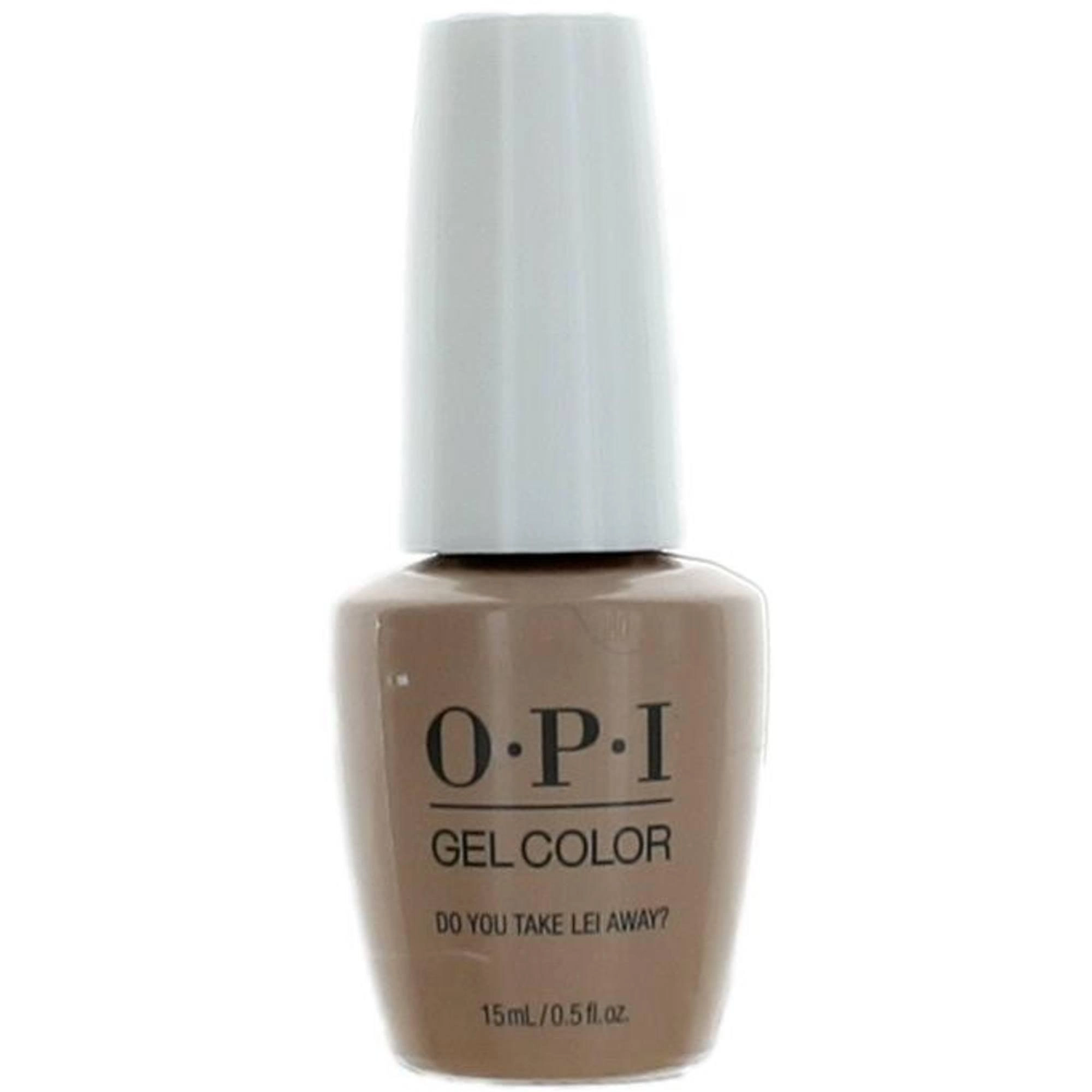 OPI Women's Gel Nail Polish - Soak-Off Do You Take Lei Away?, 0.5 oz