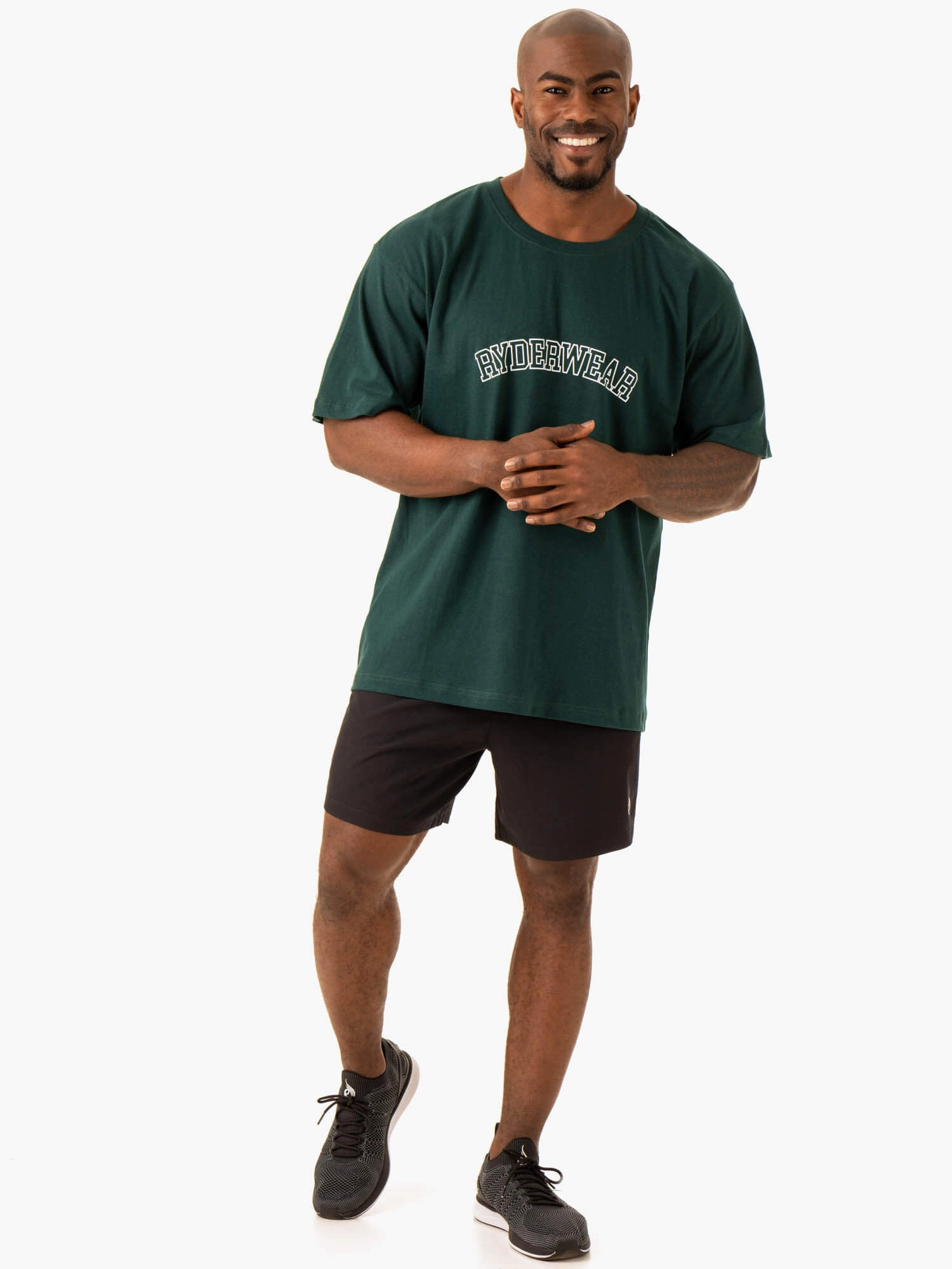 Oversized T-Shirt - Bottle Green