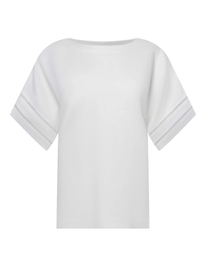 Petite Dolman Sleeve Blouse W Trim