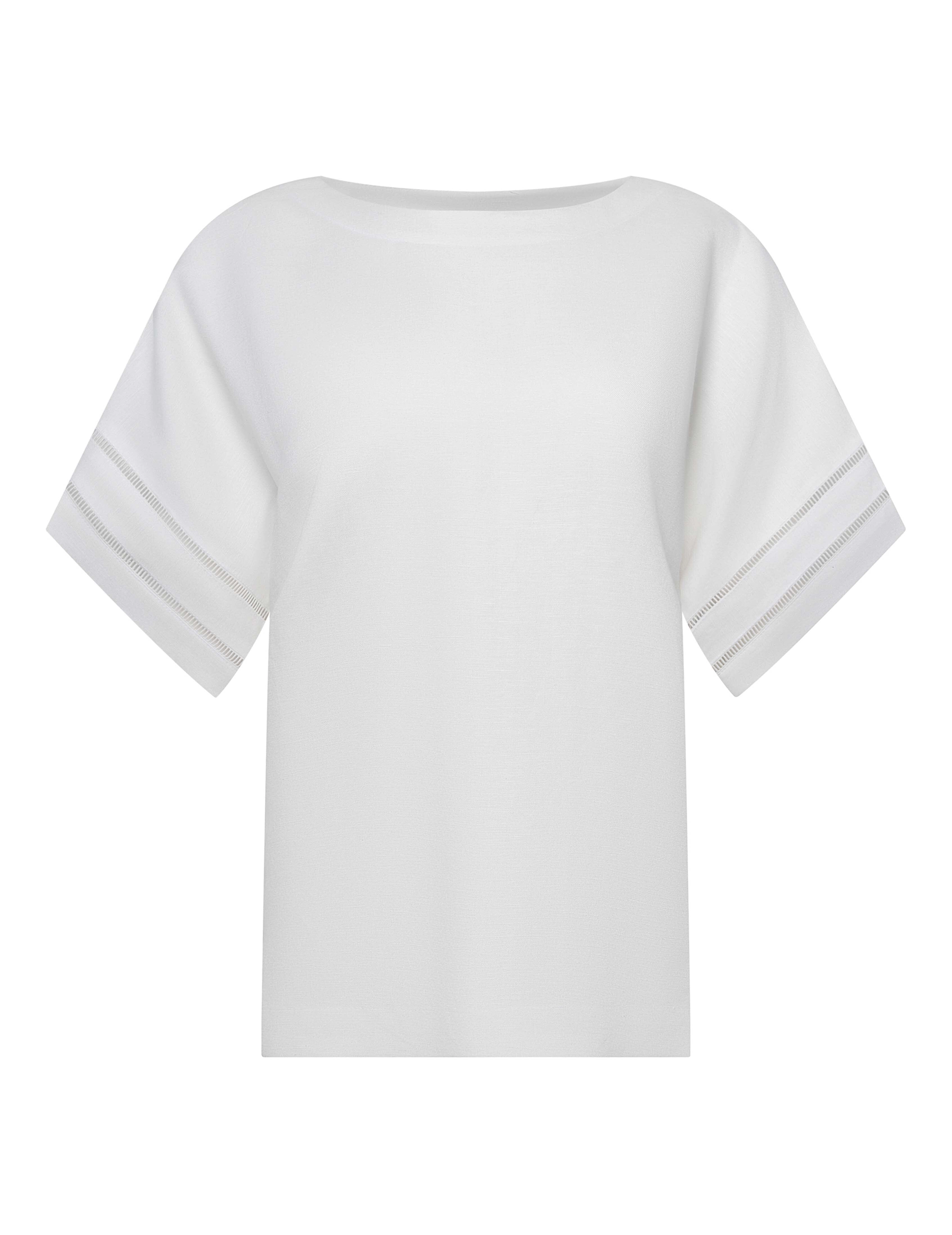 Petite Dolman Sleeve Blouse W Trim