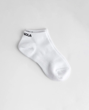 Pilates Grip Socks - White