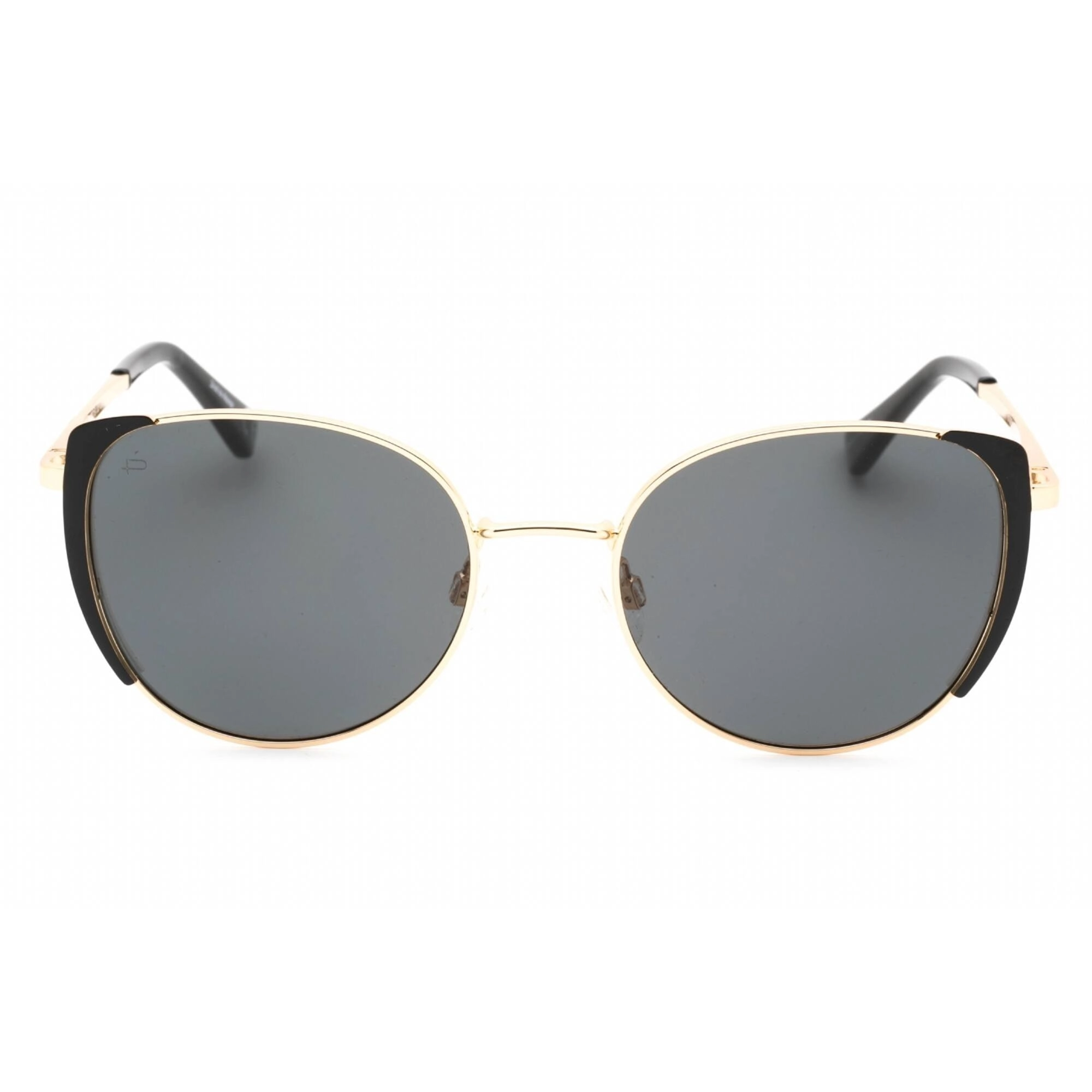 Prive Revaux Women's Sunglasses - Grey Lens Cat Eye Frame | Sunny Isles Black Gold