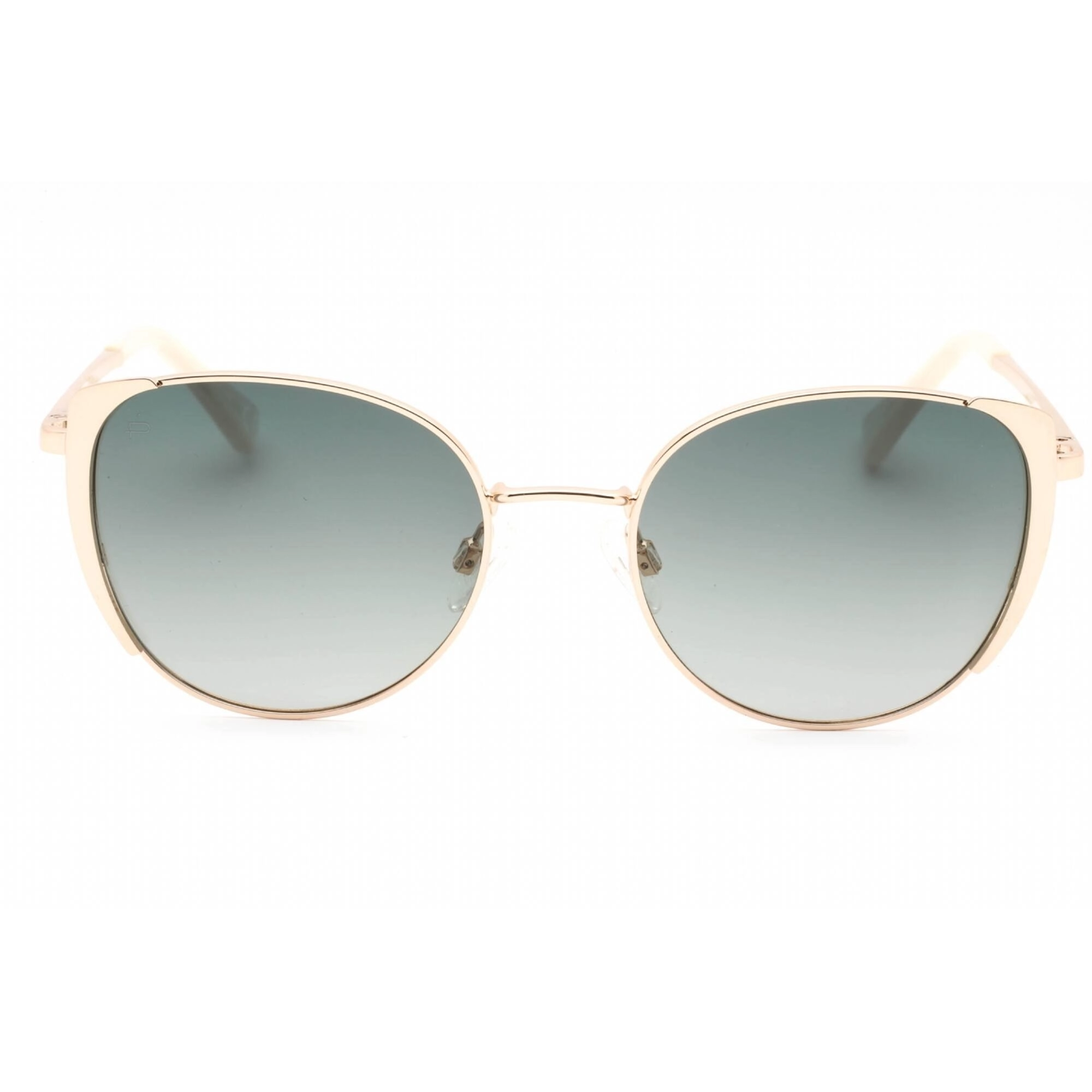 Prive Revaux Women's Sunglasses - Metal Cat Eye Frame | Sunny Isles Champagne Gold