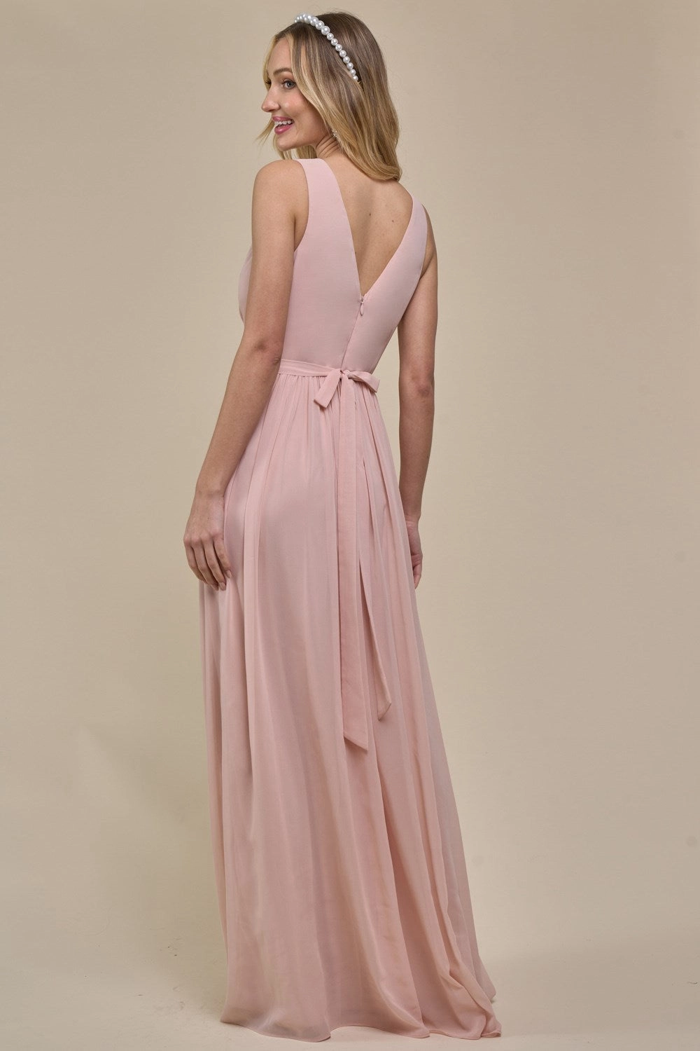 Richie Dress in Blush