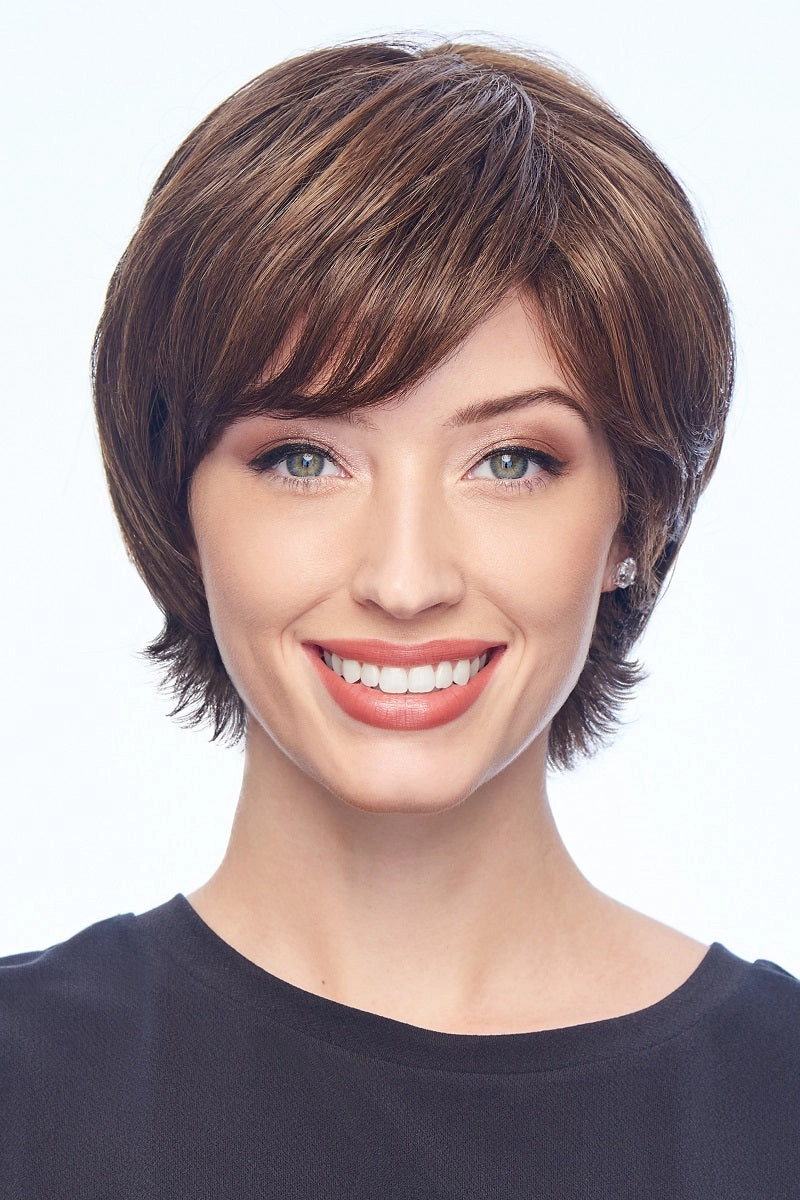Sale - Hairdo Wigs Toppers - Top It Off with Fringe - Color: Chestnut (R10)