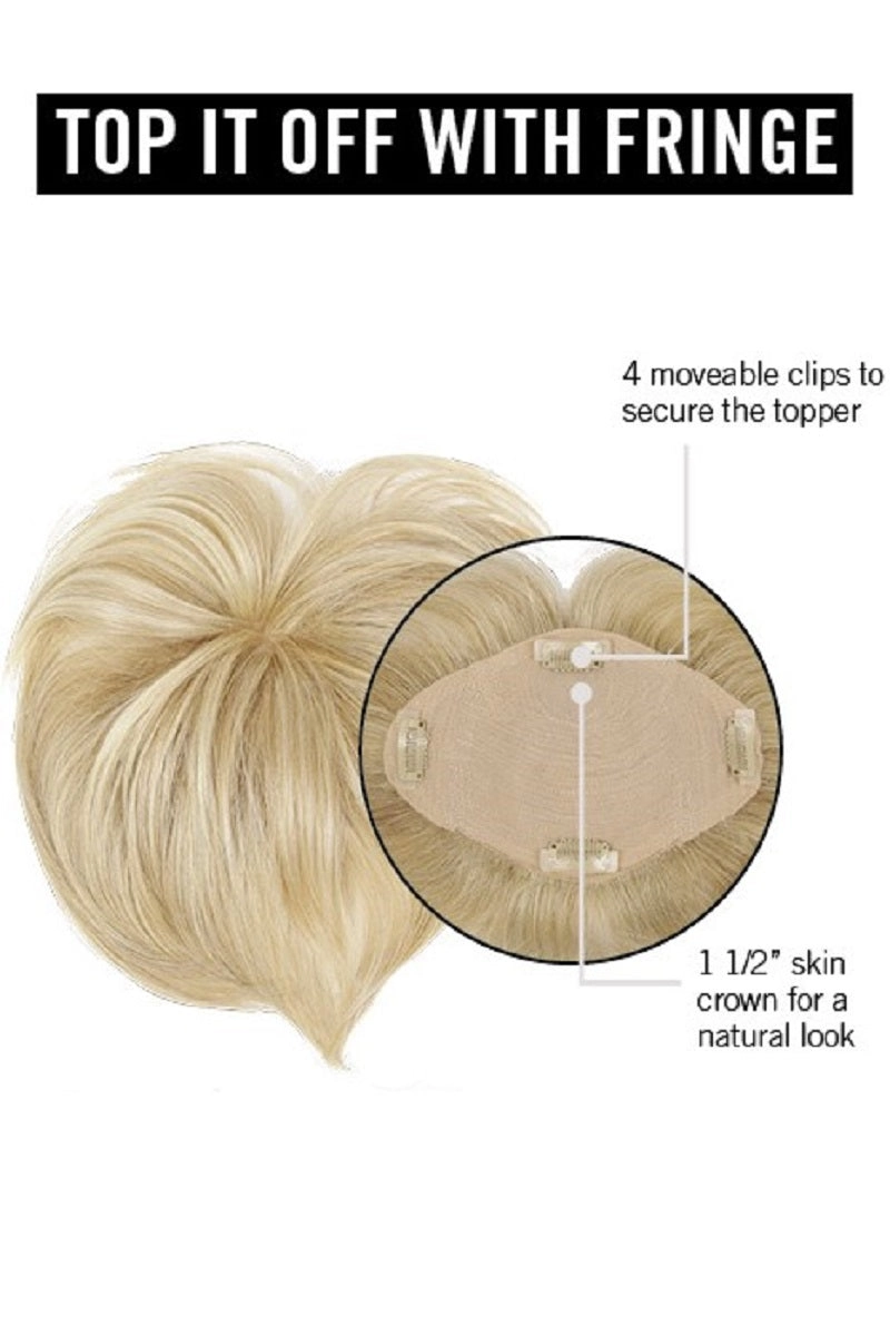 Sale - Hairdo Wigs Toppers - Top It Off with Fringe - Color: Chestnut (R10)